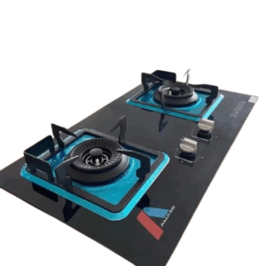 2 Burner glass hob cooker