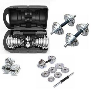30kgs Chrome  dumbell set
