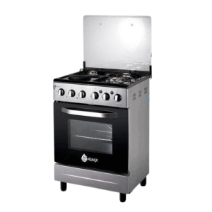 3 gas + 1 electric hot plate with oven