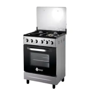 3 gas + 1 electric hot plate with oven