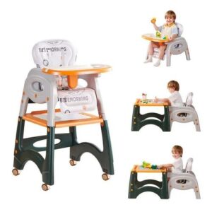 3 In 1 convertible baby high feeding chair