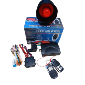 Car alarm with cut off