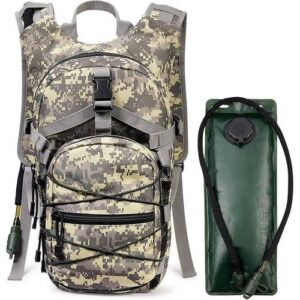 Hiking bag with 3l water bladder