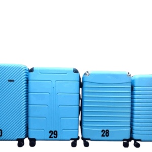 3 in 1 rubber suitcase