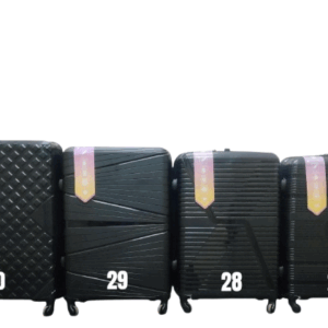 3 in 1 Fengtiangli rubber suitcase with double zip