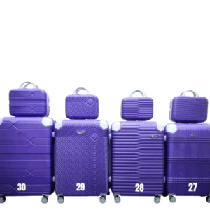 4 in 1 rubber suitcase