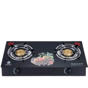 Nunix 2 burner glasstop cooker