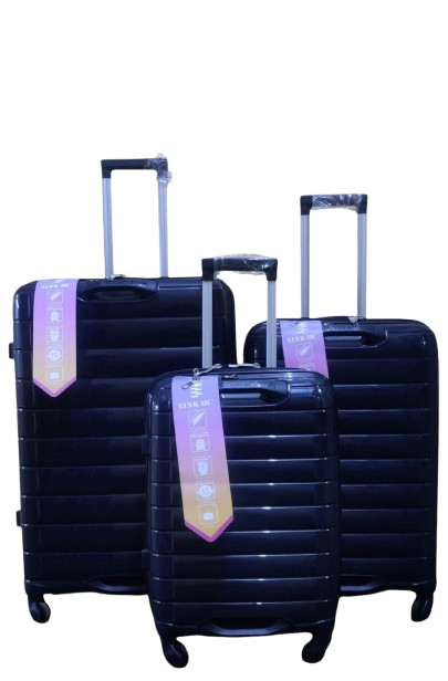 3 in 1 rubber suitcase